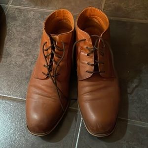 Size 9 H&M light brown boots.